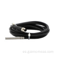 Sensor de temperatura HVAC ds18b20 impermeable de 1 cable